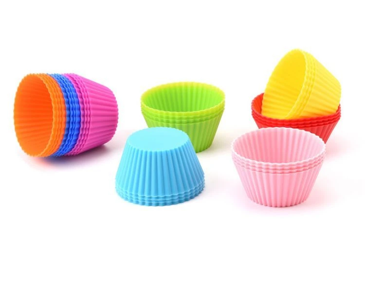 3 reusable cupcake liners