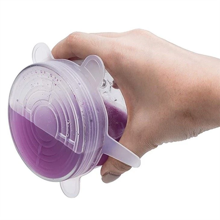 Reusable Silicone Food Lid Cover