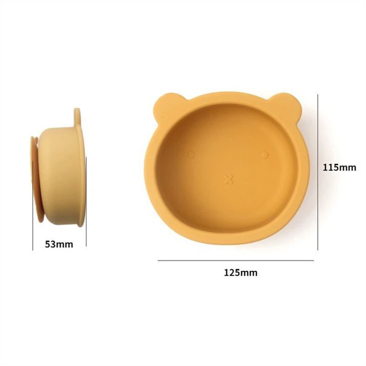 silicone suction bowl
