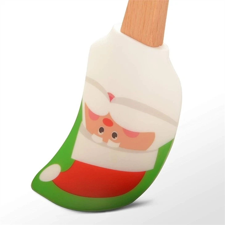 Christmas print spatular