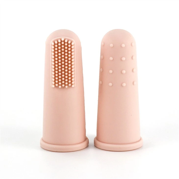BPA Free Silicone Infanrs Baby Finger Toothbrush