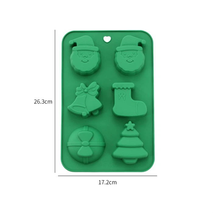 Christmas Themed Silicone Chocolate Mold