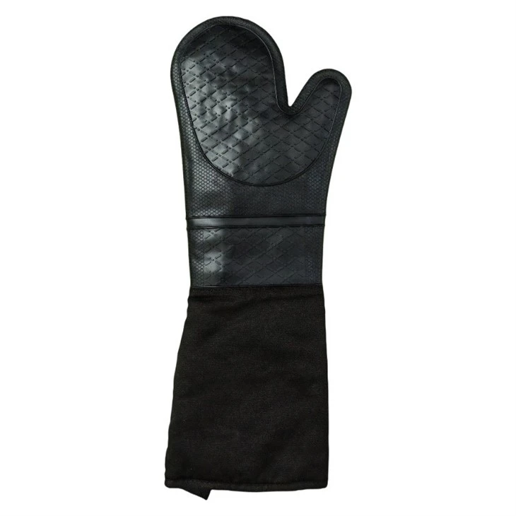 Extra Long Silicone Oven Mitt high quality