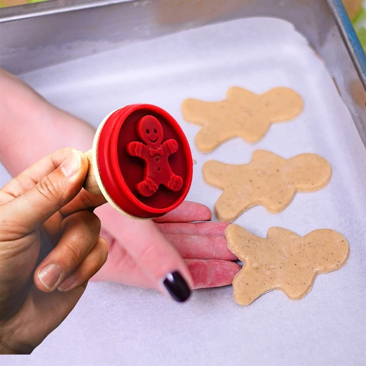 Premium Food-Grade Silicone Cookie Stamps price
