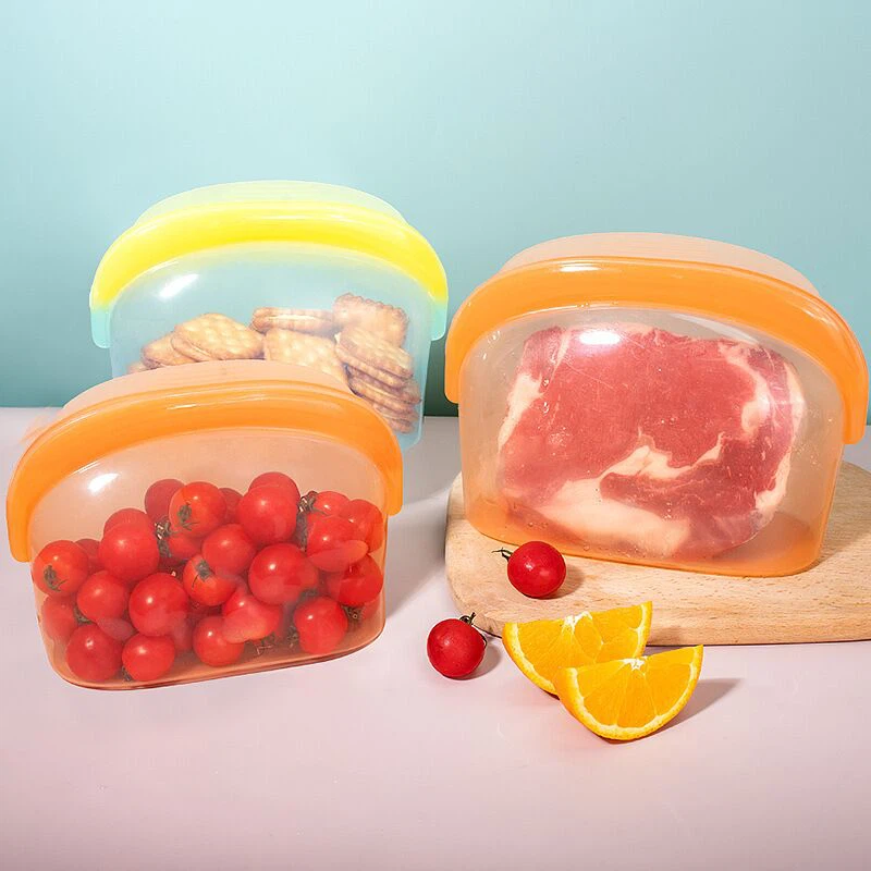 Reusable Silicone Food Bags 2 Reusable Silicone Food Bags 2