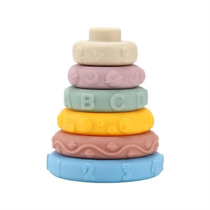 Silicone Rainbow Stacker For Toddlers best